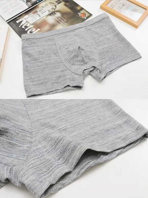 Đồ lót nam kiểu quần lót nam boxer eo cotton mềm mại thoáng khí thoải mái bốn góc quần short Kadoff