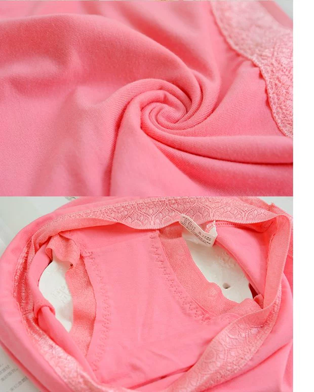 Bướm Anfen liền mạch đồ lót nữ đích thực sợi tre eo eo quần lớn kích thước tre than boxer quần short thoải mái