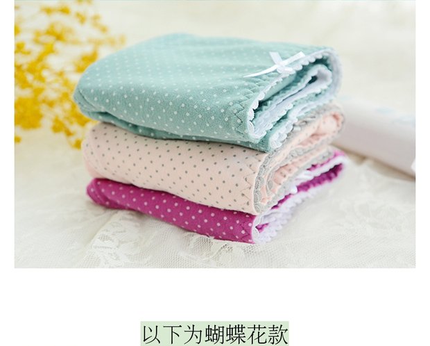 Quần lót nữ cotton bướm Anfen cotton gợi cảm gói sóng hip boxer eo đáng yêu thoáng khí quần nữ quần sịp đùi nam