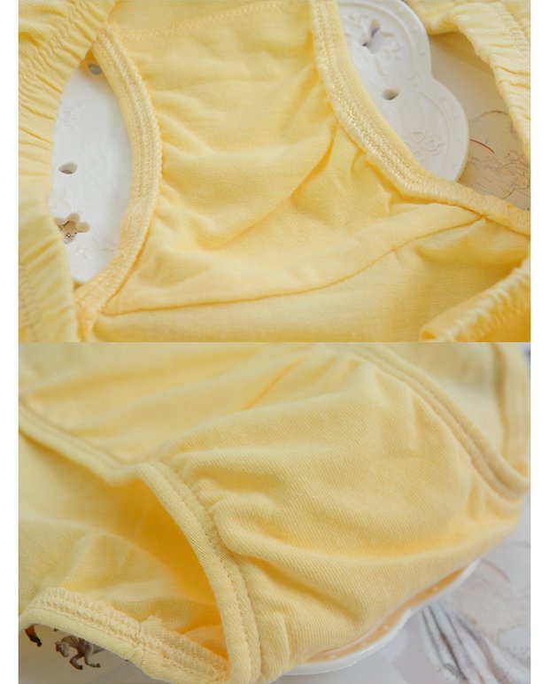 Bướm Anfen cotton đồ lót nữ cao eo 100% cotton thoải mái giữa eo nữ tam giác xác ướp quần thoáng khí quan lot nu dang dui