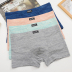 Đồ lót nam kiểu quần lót nam boxer eo cotton mềm mại thoáng khí thoải mái bốn góc quần short Kadoff quần lót nam cotton Giữa eo
