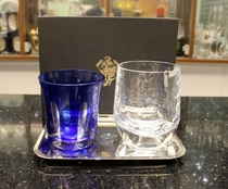 Wine COLLECTION JOHNNIE WALKER JOHNNIE WALKER BLUE LABEL WHISKEY CRYSTAL GLASS GIFT BOX