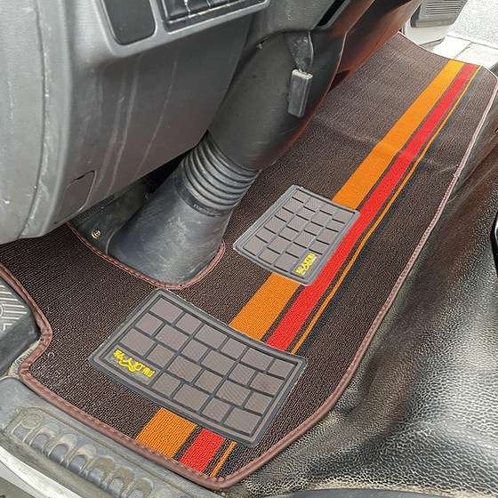 适用于比亚迪T5货车脚垫比亚迪T5DM T4 T6 T7纯电动轻卡专用脚垫