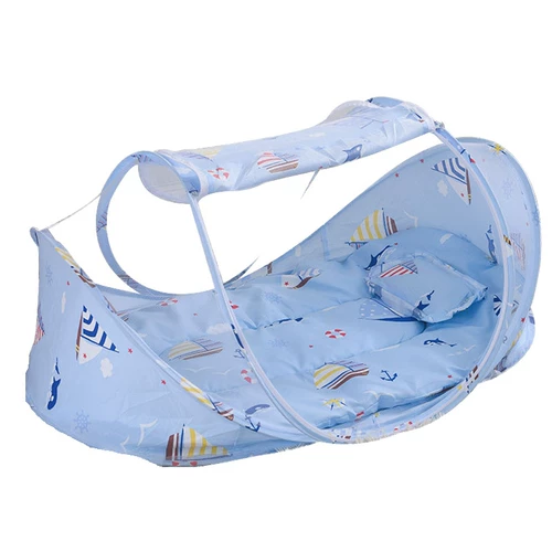 Детская складная москитная сетка для новорожденных для кровати для домашнего использования, защита при падении