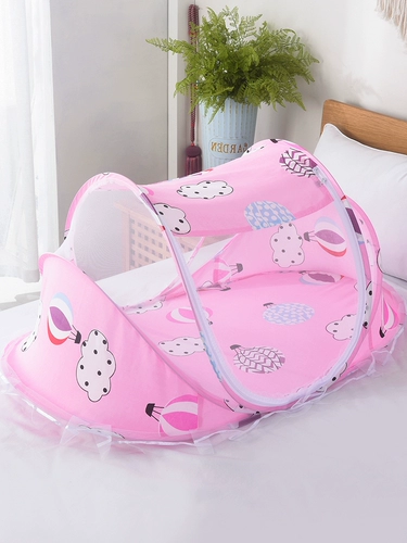 Детская москитная сетка, складное защитное детское средство от комаров для новорожденных, защита при падении