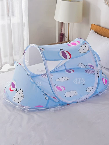 Детская москитная сетка, складное защитное детское средство от комаров для новорожденных, защита при падении