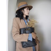 ZGUI Paper Ghost Original Retro Kraft Male Handbag Waterproof Hand Grab Bag Retro Handbag Woman handbag handbag