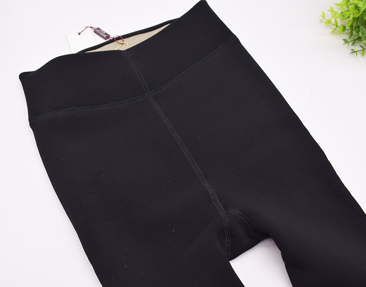 Du Baili cộng với quần legging nhung dày mùa đông 500 g lạc đà xuống quần mùa thu và mùa đông ấm một vớ vớ bếp 1865 tất trắng