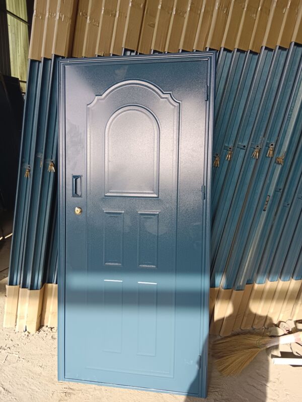 Metal Door, Basement Door, Storage Room Door, Single-Leaf Door