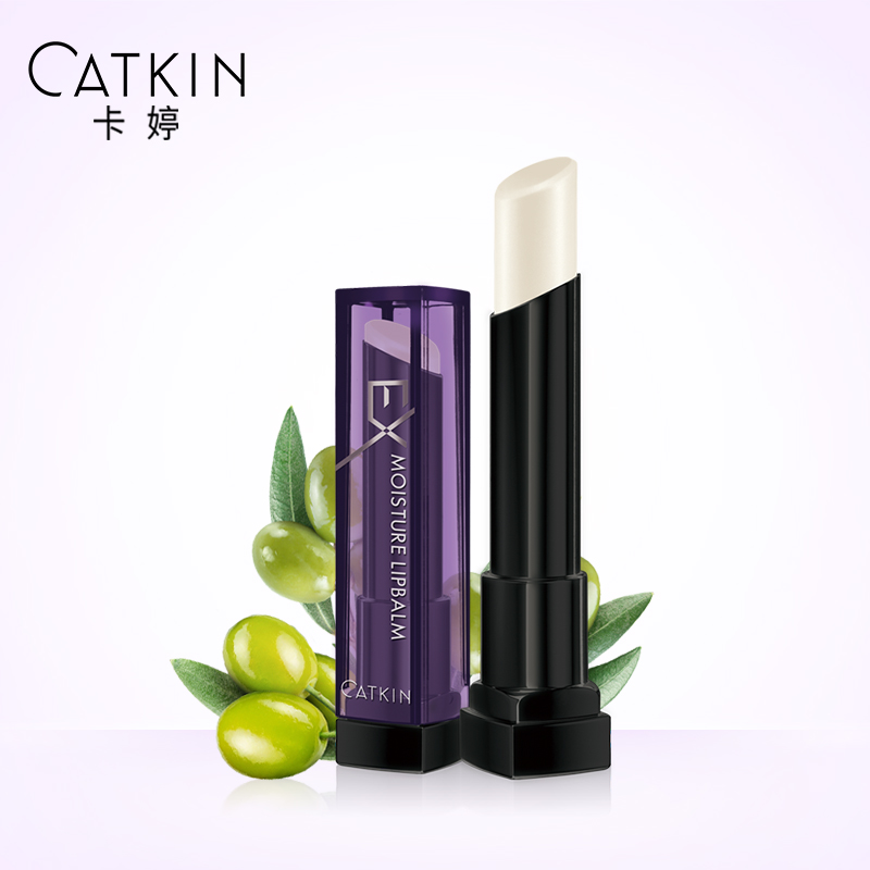 专柜正品 Catkin卡婷特润唇部精华 女冬季滋润补水保湿无色润唇膏