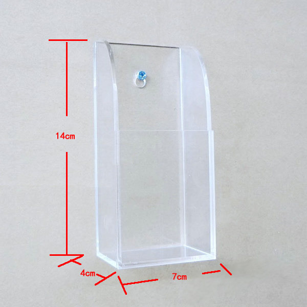 Shenzhen acrylic remote control storage box transparent hotel office home air conditioning Dogg wall-mounted organic glass case