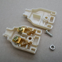 Monitoring security power plug female head two-pin female plug 2-hole socket female plug socket