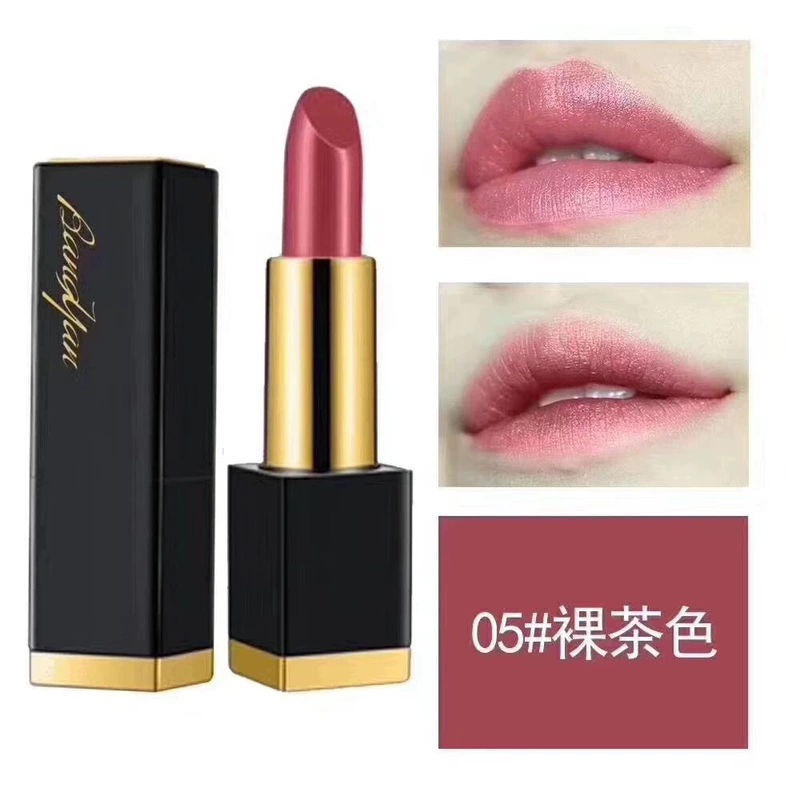 Son Yan Dudu Lip Glaze Son môi giữ ẩm Không dễ tẩy trang Soybean Dì dưỡng ẩm 8611 Mua một tặng một - Son môi