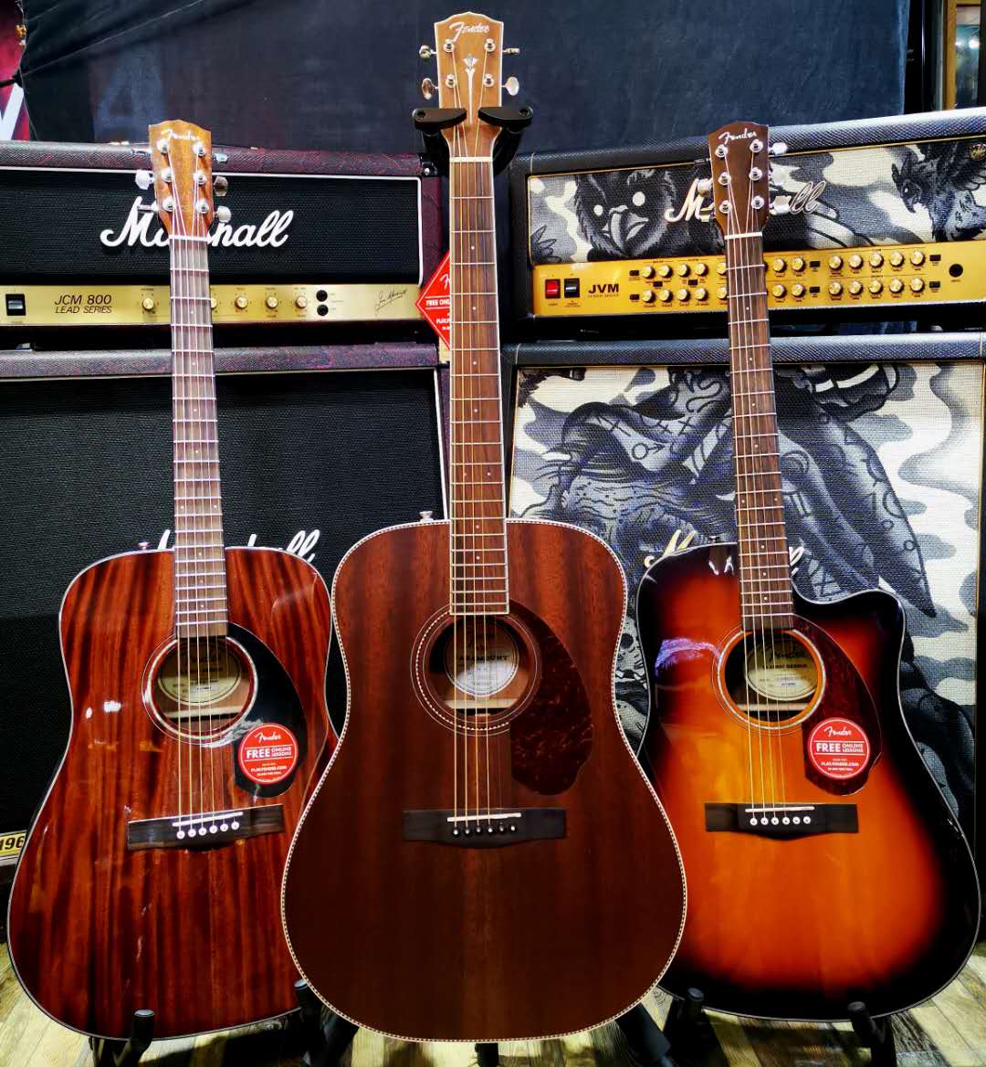 (Beijing Hengyun physical store) Fenda FenderCD-60S CD-140S folk veneer electric box wood guitar
