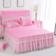 in Hàn Quốc công chúa ren giường váy doanh nghiệp một mảnh giường trượt bedspread Simmons bảo vệ bìa cô gái tim ren 1.8 - Váy Petti váy giường đẹp	