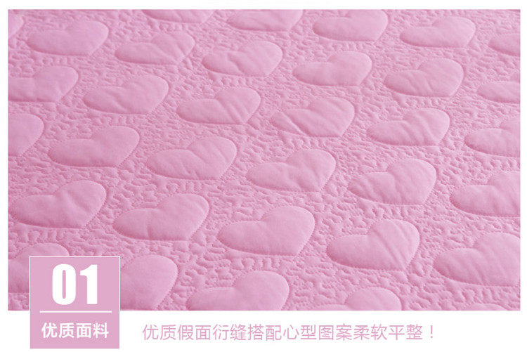 Hàn Quốc công chúa ren giường bông gia đình phong cách váy bedspread của bốn bộ bốn mảnh của bộ chăn ấm dày - Bộ đồ giường bốn mảnh bộ chăn ga gối đệm cưới