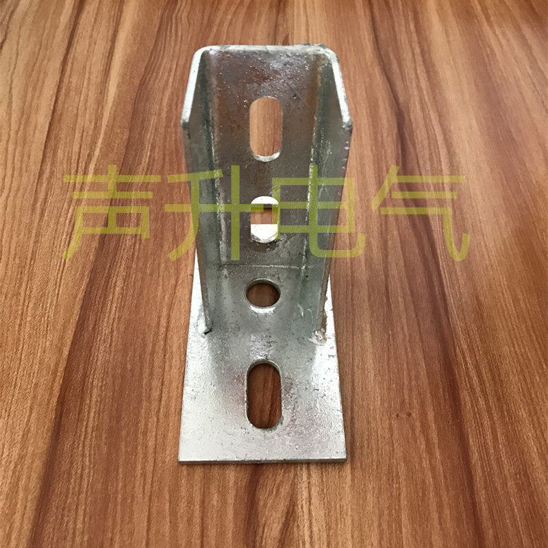 Solar photovoltaic bracket accessories footing base cement pedestal C- shaped steel hot-dip galvanized base