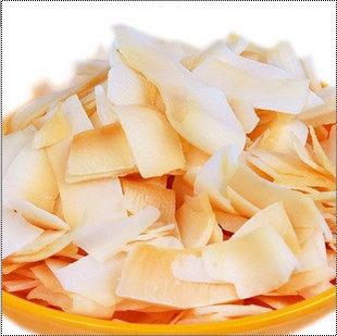 Roast coconut chip roasted coconut coconut fragrance fragrance coconut silk snack 250g