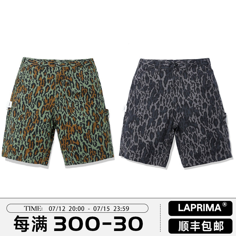 LAPRIMA 21SS BAO WELN RAILWAY ENGINEERING Pants Shorts LAP Wash Water Summer Casual Pants