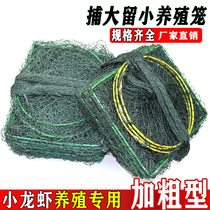 Catch large and small shrimp cage large mesh lobster net with knotted thick line breeding shrimp cage fine frame crab cage turtle turtle cage