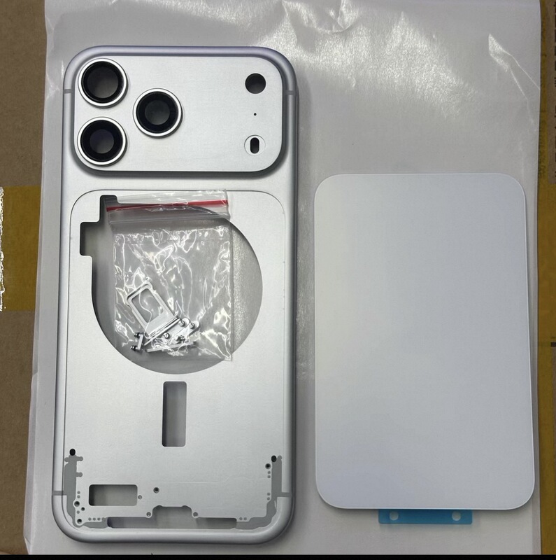 Suitable for 17Promax Middle Frame 17Pm Glass Back Cover Frame 17Pro Back Shell Suitable for 17Promax Middle Frame 17Pm Glass Back Cover Frame 17Pro Back Shell