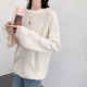 Off-season clearance cashmere sweater lantern sleeve wool sweater for women loose thickened lazy style autumn and winter fashion ສະບັບພາສາເກົາຫຼີອະເນກປະສົງ