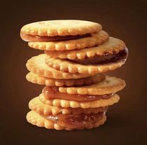Salted egg yolk biscuit 5kg net red salted egg yolk malt caramel sandwich biscuit combination casual snack snack