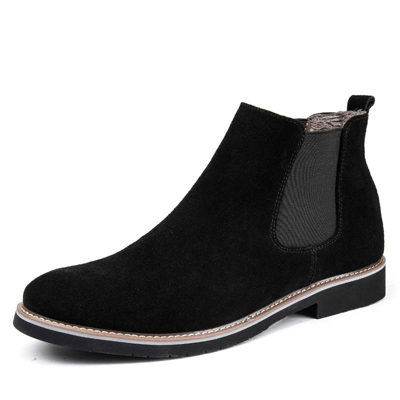 2019 Chelsea Boot Nam Martin Leather Ankle Boots Winter Shoes - Giày ống