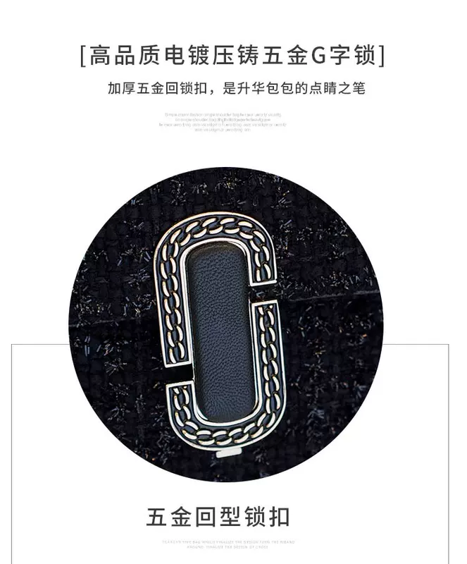 [Yi Yu] túi xách nữ 2019 mới một chuỗi vai nhỏ túi vuông nhỏ phiên bản Hàn Quốc của túi Messenger hoang dã - Túi xách nữ
