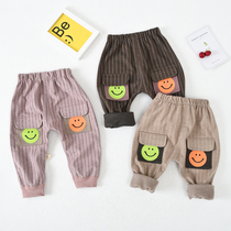 Baby Pants Fall Outside Wearing Baby Big Fart Pants Spring Autumn Long Pants Children Pants Foreign Air Pp Pants Casual Long Pants