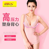 Áo corset nữ Nhật Bản áo ghi lê bụng mùa thu và mùa đông cơ thể đồ lót sau sinh hỗ trợ ngực bó sát corset vest mỏng quần lót nữ thun lạnh bóng