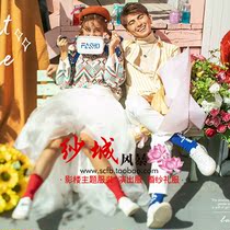 Photo studio new autumn and winter sweater lovers theme clothing location art Street Photo hip hop Korean version Photo Clothing