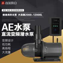 Wave-making main pump AE variable frequency silent submersible pump DC Water pump large flow 2000 ~ 12000L