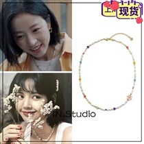 Spot ~ Zhou Rain ~ LISA ~ Tongyu ~ INstudio20 Summer Korea TATIANA Flowers Strings Beads Necklace 2