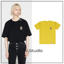 INstudio20 Summer Korea Designer Brand GRAVER Couple Loving Milk Box Short Sleeve T-shirt 5 Colors