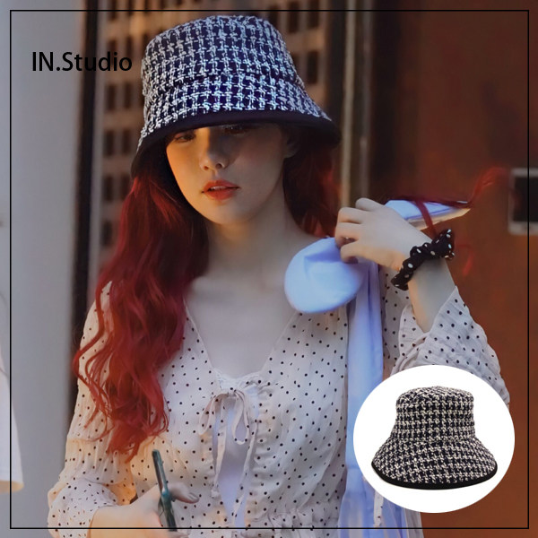 Xu Mengjie Xuanmei Shen Mengchen's Tongan ~ INstudio South Korea SLEEPYSLIP Gwen Fisherman Hat