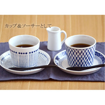 Japanese Mino-yaki hand-made tableware Buckwheat pig mouth cup Japanese tea cup Snack plate Fruit plate cup holder