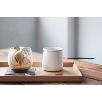 [] Nhật Bản Noda men trắng nướng bơ sô cô la sưởi ấm nồi sữa nhỏ hộp cơm trưa - Hộp cơm điện sưởi ấm hộp cơm điện cầm tay đa năng bear