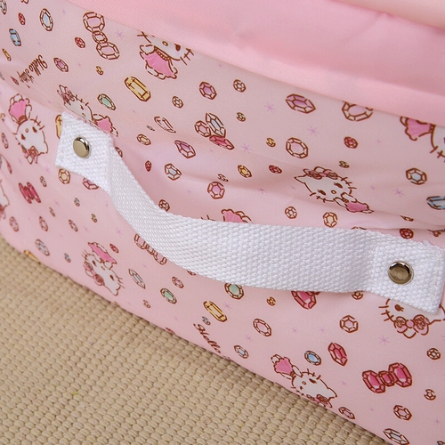 Hello kitty, одеяло, сумка для хранения, пылезащитная японская система хранения для детского сада, увеличенная толщина