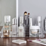 Косметическая настольная большая коробка для хранения, помада для ухода за кожей, туалетный столик