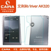 Cawa AK320 iRiver MP3 HD màn hình phim bảo vệ phim AR cực rõ ràng chống phản chiếu trở lại trước khi bộ phim + - Phụ kiện MP3 / MP4