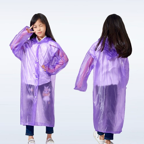 Дорожный альпинистский дождевик для путешествий подходит для пеших прогулок для детей и взрослых, увеличенная толщина