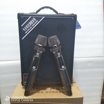 European and American sound H8 high-power professional outdoor square dance karaoke musical instrument speaker strap portable convenient battery speaker