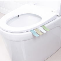 Toilet lid holder solid color creative toilet flap handle flush toilet accessories cover handle handle
