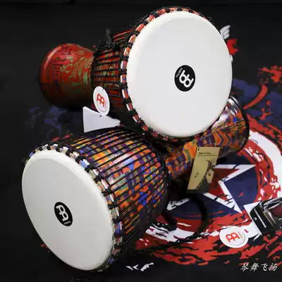 MEINL Maier African drum red Voodoo color code PVC material 10 inch 12 inch 
