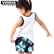 VENDIS EXTREME CHILDRENs BEACH PANTS GIRLS QUICK-drying SPORTS SHORTS SUMMER VACATION PARENT-child OUTFIT