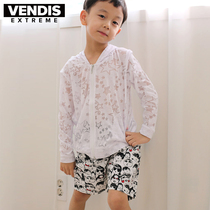 VENDISEXTREME PARENT-CHILD children beach pants swimming trunks MALE and female CHILDREN cartoon avatar five-point shorts quick-drying