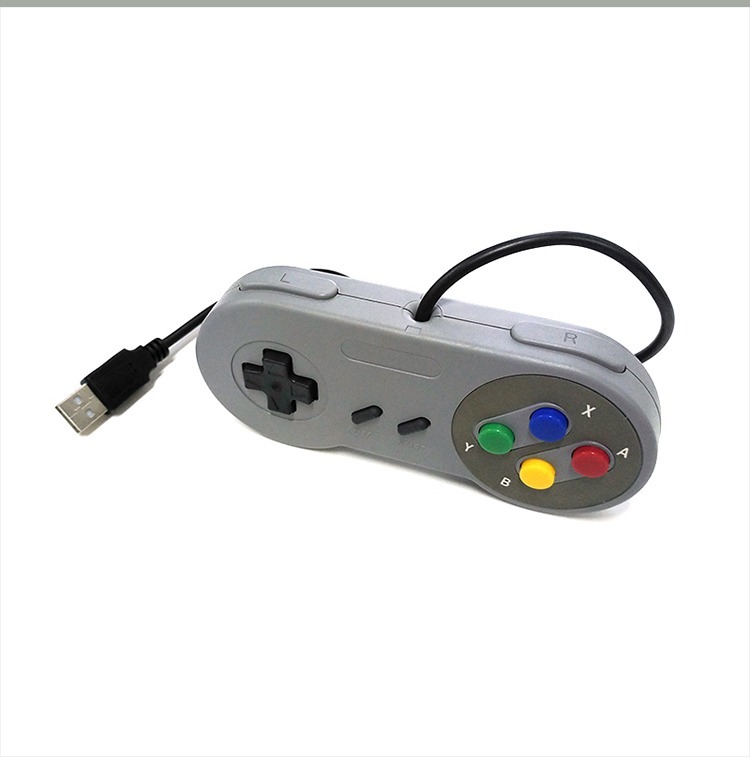 Nintendo điều khiển máy tính USB điều khiển trò chơi máy tính điều khiển siêu hoài cổ xử lý cổ điển xử lý nút bắn pubg