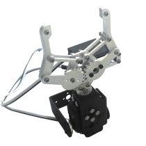 2 degrees of freedom motion manipulator is suitable for installing fixed robot accessories at the front end of Raspberry Pi trolley