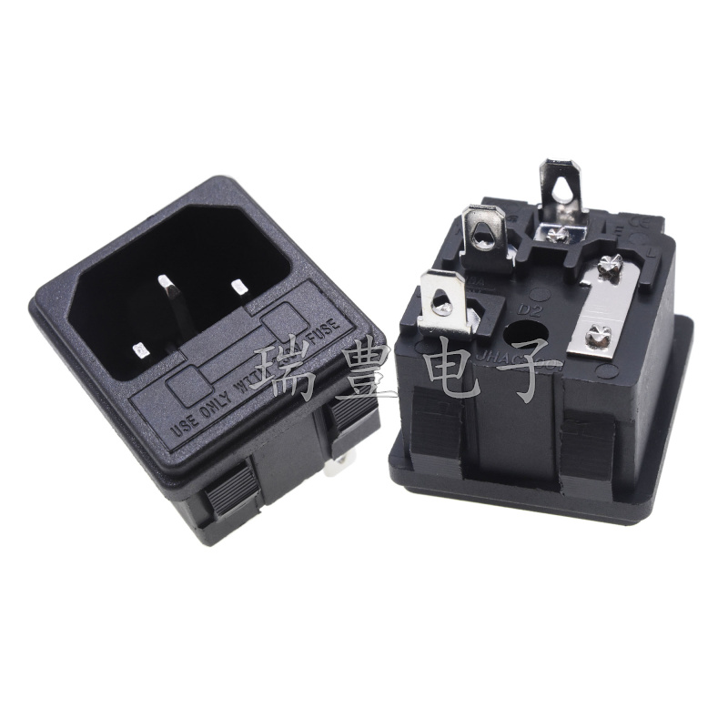 AC02 card-type AS-06 power socket with insurance box SP-8B-1 card socket AC socket AC-03